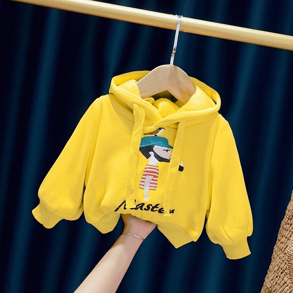 Áo nỉ bông hoodie cho bé trai và bé gái , Áo nỉ master cho bé Từ 6-28kg - LILA KIDS