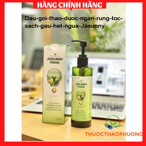 DẦU GỘI DƯỢC LIỆU JASUNY-sạch gàu cho mái tóc suôn mượt