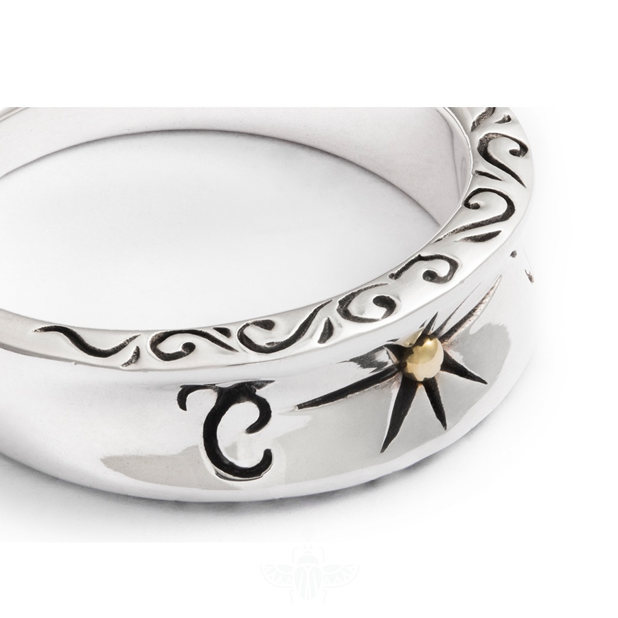 Nhẫn Thời Trang unisex Có Thể Điều Chỉnh Phong Cách hip hop