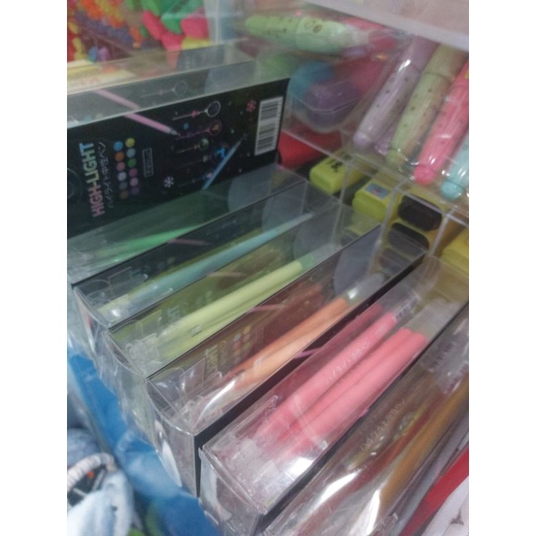 BÚT NHŨ HIGHLIGHT MINI 1021 0.5MM - BÚT KIM TUYẾN VIẾT THIỆP NÉT NHỎ CENVAVA