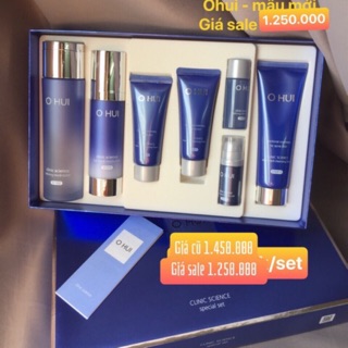 set OHUI Clinic Science cho da dầu mụn
