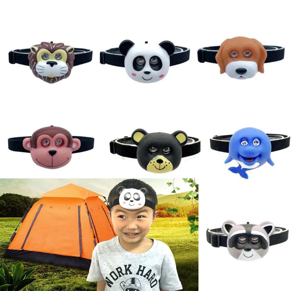 Đèn Pin Đội Đầu Di Động Đa Ứng Dụng Có Băng Đô Đội Đầu Cho Trẻ Em