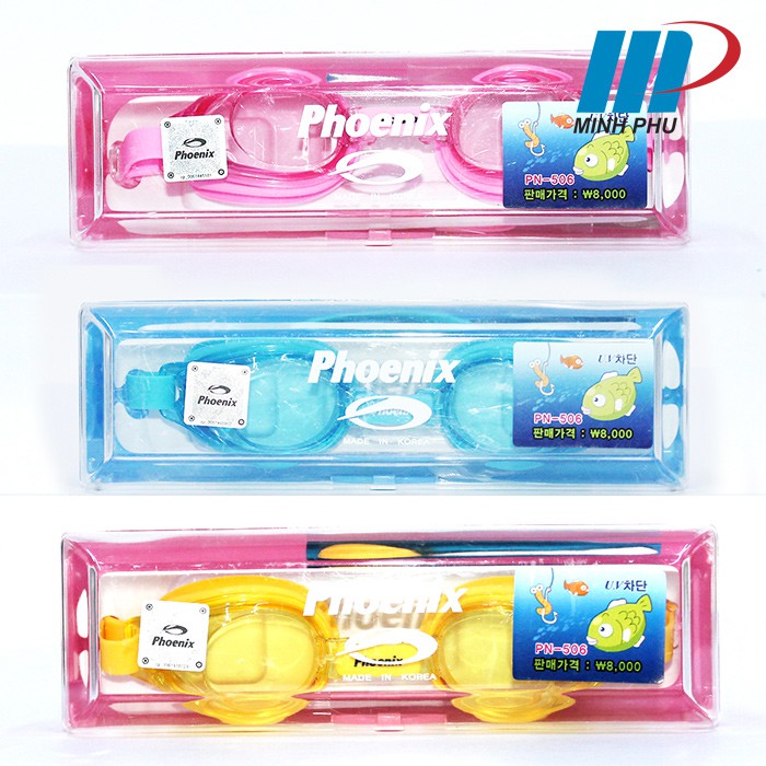 Kính bơi lội giá rẻ PHOENIX PN-506 - Kính bơi Hàn Quốc giá rẻ