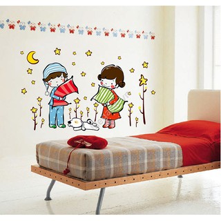 Decal bé ngủ ngon B089