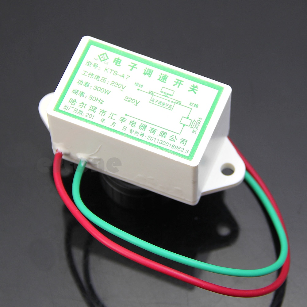 Công Tắc Điều Khiển Tốc Độ Động Cơ Điện Tử Nev 220V 300W AC
