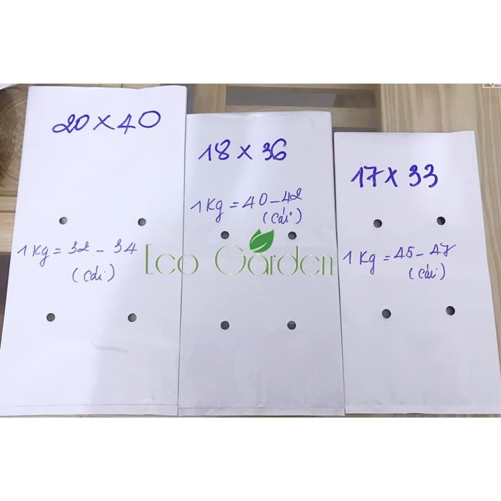 1kg Túi PE trồng cây, trồng rau, trồng dưa lưới chống UV chịu nhiệt tốt