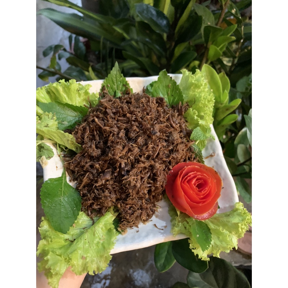 Ruốc Chân Nấm Hương Thơm ngon hảo hạng , Vừa vị dễ ăn chay mặn đều dùng được Gói 200g