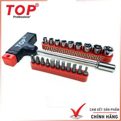 BỘ TUÝP ĐA NĂNG CHỮ T 22 MÓN TOP TD-20108