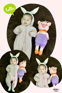[Thú bông handmade] - Bé Heo Martin