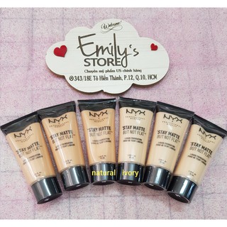 Kem nền NYX Professional Makeup Stay Matte But Not Flat Liquid Foundation
