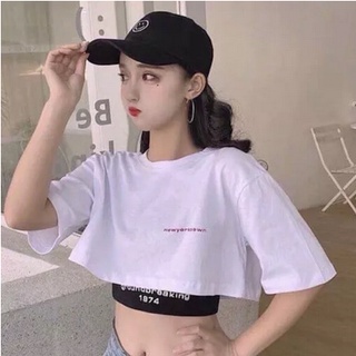 Set croptop 2 món thể thao nữ 1974 set crt nữ cá tính