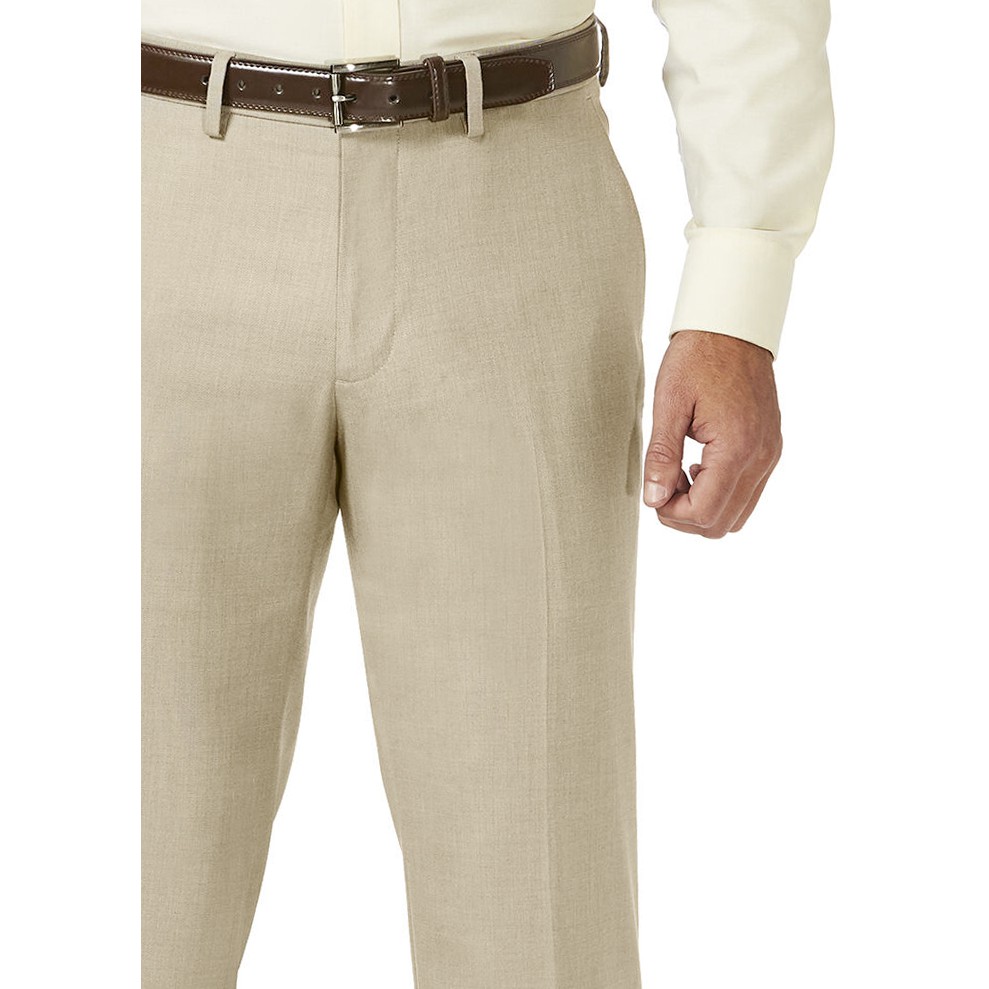 J.FERRAR - QUẦN TÂY NAM VĂN PHÒNG DÁNG SLIM FIT MÀU KEM VÀNG - 5533029 | BigBuy360 - bigbuy360.vn