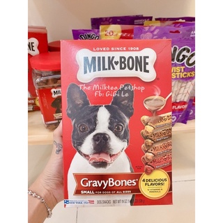 Tổng hợp bánh thưởng milk bone cho chó của mỹ