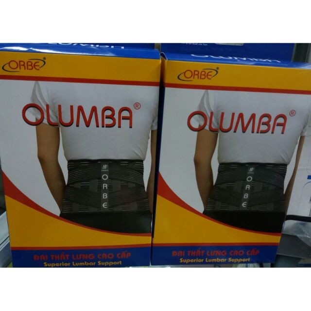 Đai Lưng Olumba Orbe Cao Cấp Hỗ Trợ Cột Sống, Thoát Vị Đĩa Đệm