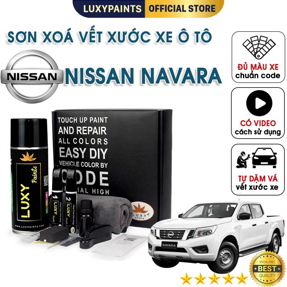 Sơn xóa vết xước xe ô tô Nissan Navara LUXYPAINTS, màu chuẩn theo Code dễ sử dụng độ bền cao - LP01NINA