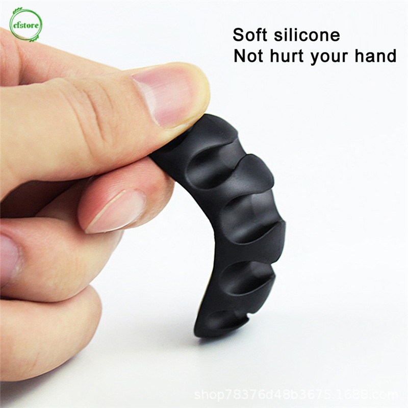 CF 1Pcs Cable Winder Earphone Cable Organizer Wire Storage Silicon Holder Clips