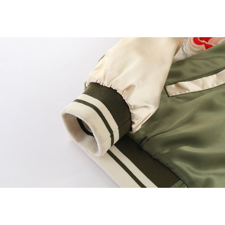 ÁO KHOÁC BOMBER THÊU,ÁO BOMBER THÊU CỰC CHẤT