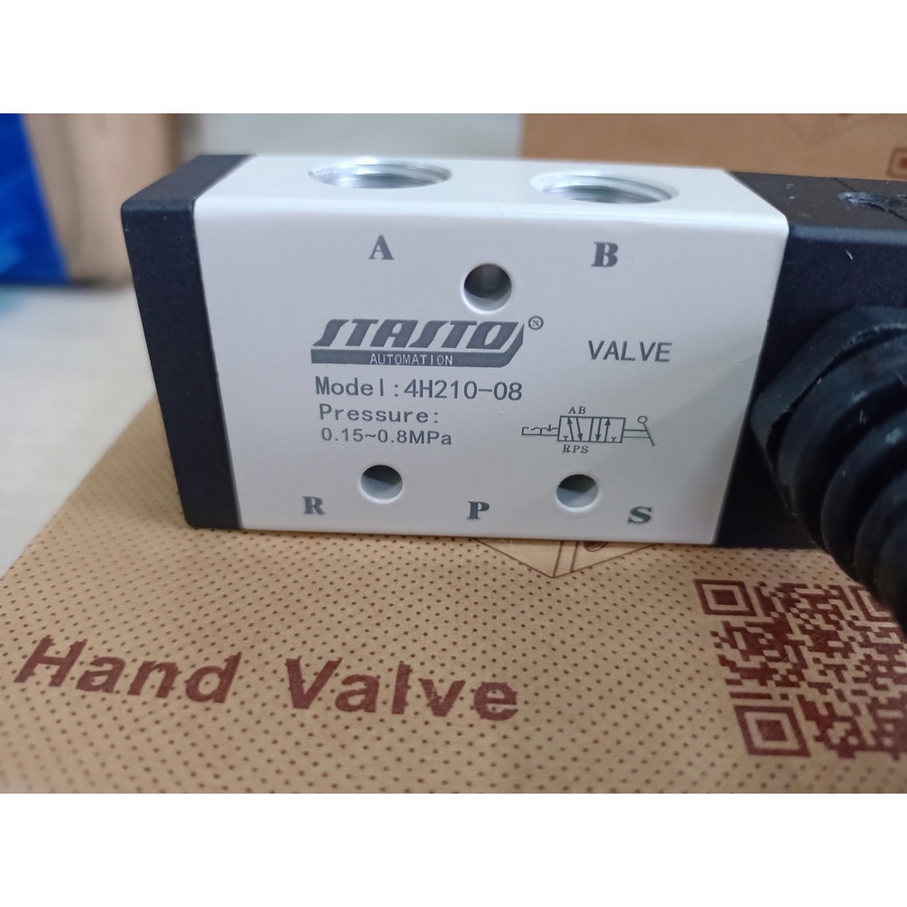Van Gạt Tay Khí Nén AIRTAC 4H210-08