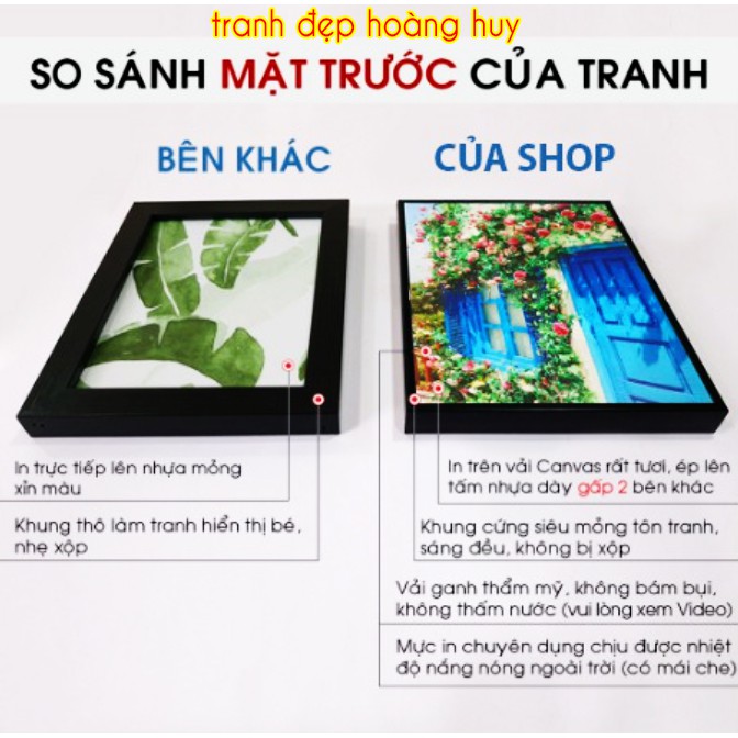 Bộ 5 Tranh Canvas Ghép Cảnh Thành Phố , Ngang 1m2 , Cao 0,6m,  Có Khung Composite, Tặng Đinh Treo Tranh Không Cần Khoan