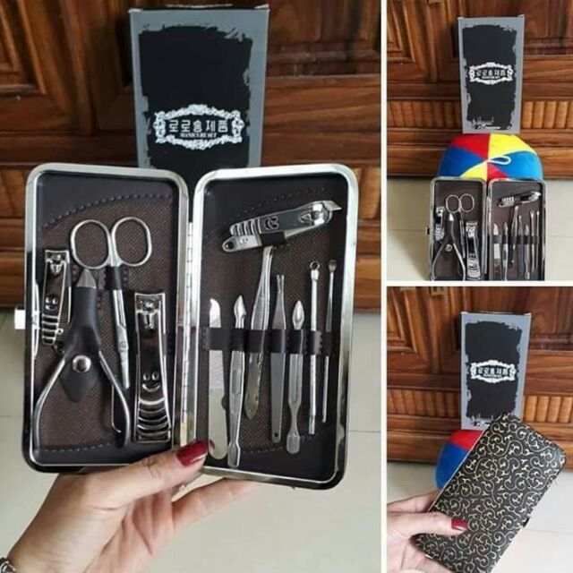 Bộ kìm cắt móng 12 món