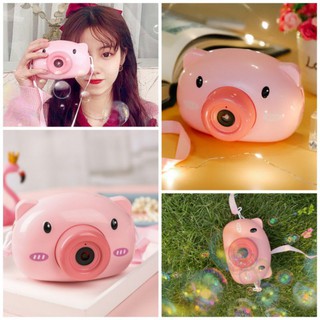 Máy ảnh phun bong bóng dễ thương