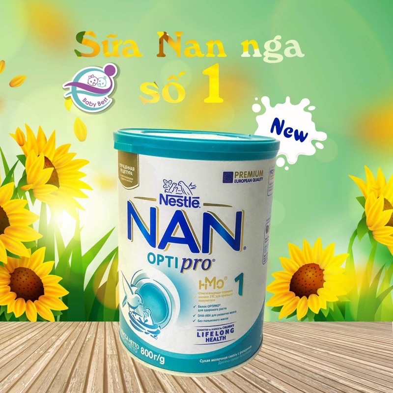 🍼[DATE 2022] SỮA NAN NGA ĐỦ SỐ 1,2,3,4 800G