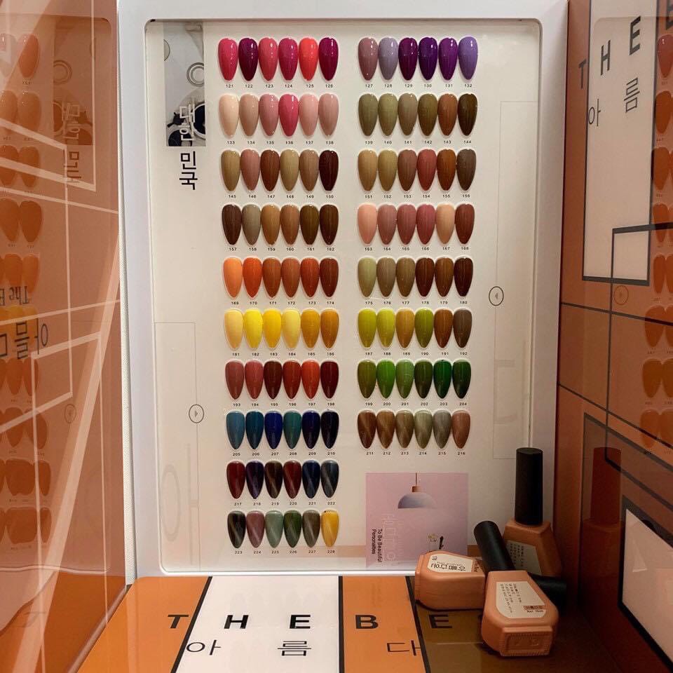 Sơn gel The Best 200k/10chai bốc lộn xộn