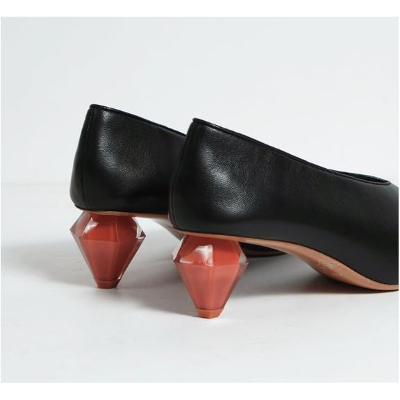 GIÀY DA THẬT GÓT KIM CƯƠNG GRAY MAT*TERS DIAMANTE PUMPS | BigBuy360 - bigbuy360.vn