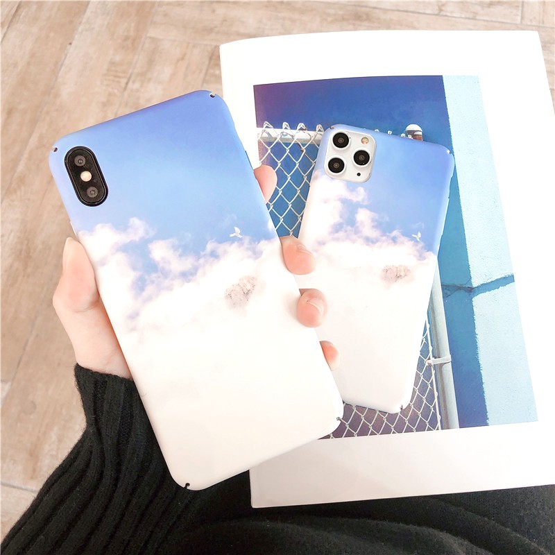 Ốp lưng iphone Sky sơn dầu cứng 5/5s/6/6plus/6s/6splus/7/7plus/8/8plus/x/xr/xs/11/12/pro/max/plus/promax | BigBuy360 - bigbuy360.vn