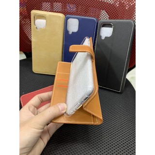 [Mã ELFLASH3 hoàn 10K xu đơn 20K] Bao da samsung A12 dẻo màu