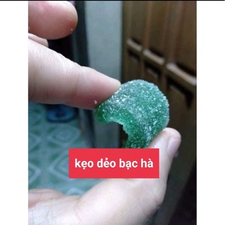 kẹo bạc hà tuổi thơ (kẹo gôm bạc hà the mát loại 1 dẻo ngon)