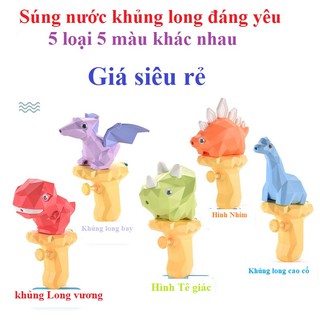 <Giá Sỉ>Súng khủng long phun nước, súng nước cho bé