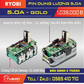 pin ryobi 5.0