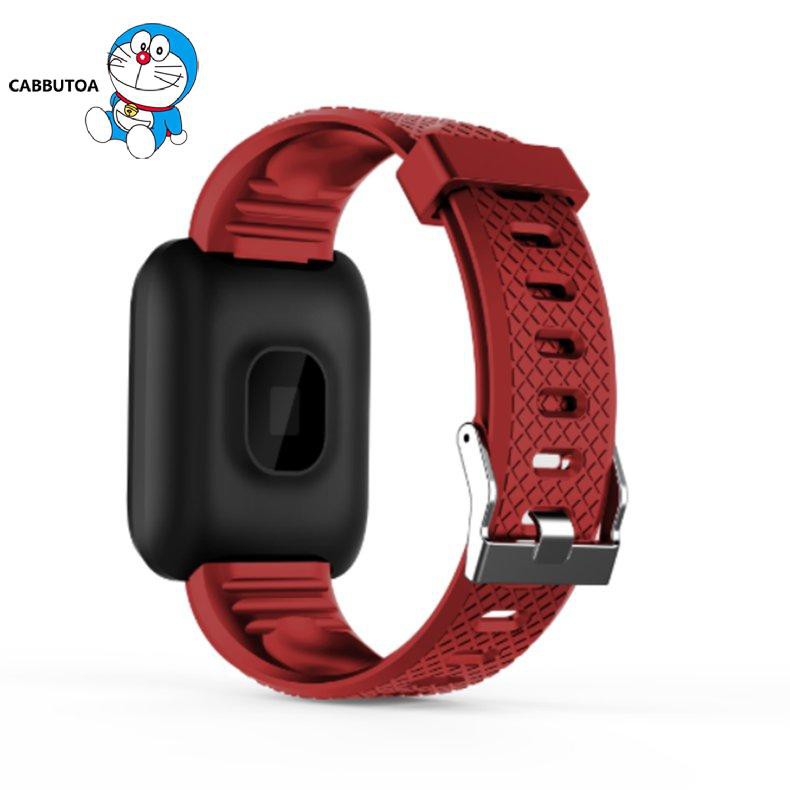 Đồng Hồ Đeo Tay Thông Minh 116plus Theo Dõi Sức Khỏe Kèm Phụ Kiện Chất Lượng Cao