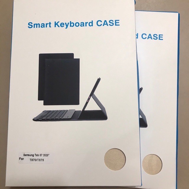 Bao Da Pu Máy Tính Bảng Kèm Bàn Phím Bluetooth Cho Samsung Galaxy Tab S7 2020 T870 T875