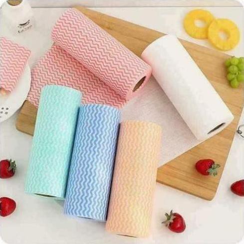 Cuộn khăn giấy lau đa năng 50 tờ