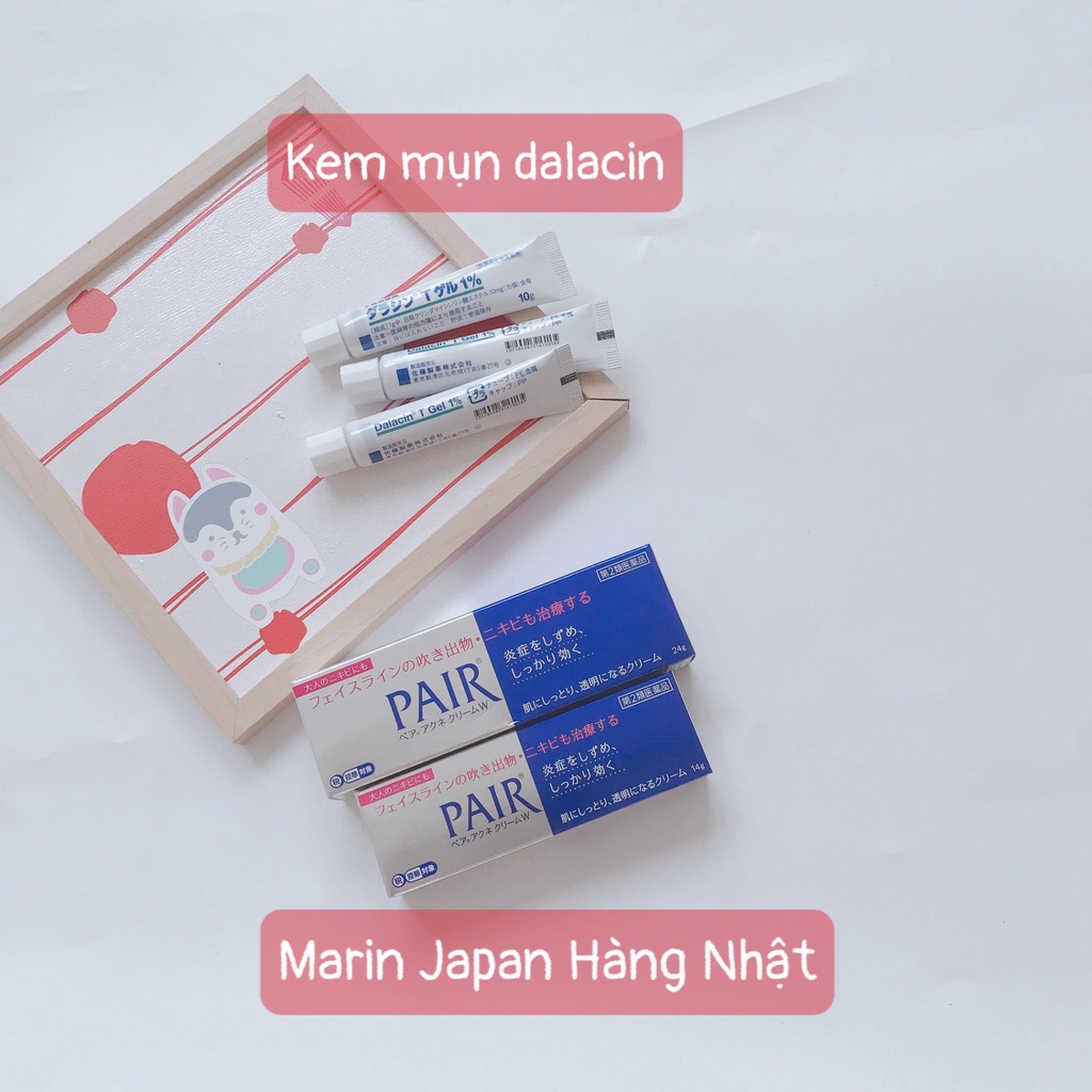 (Có bill+video mua hàng store Nhật) Kem hỗ trợ mụn Pair Nhật bản 14gr và 24gr