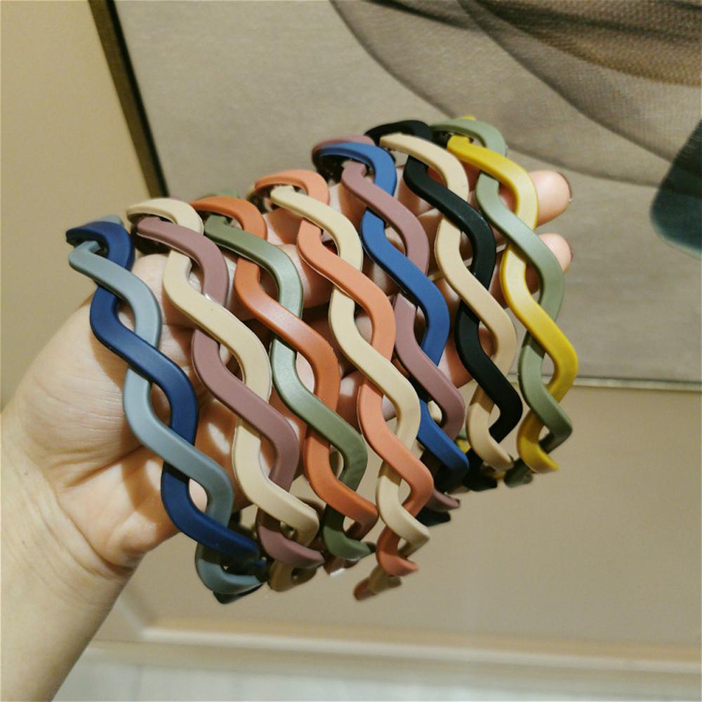 Băng Đô Cài Tóc DANILO Màu Trơn Họa Tiết Da Rắn Thời Trang Cho Nữ