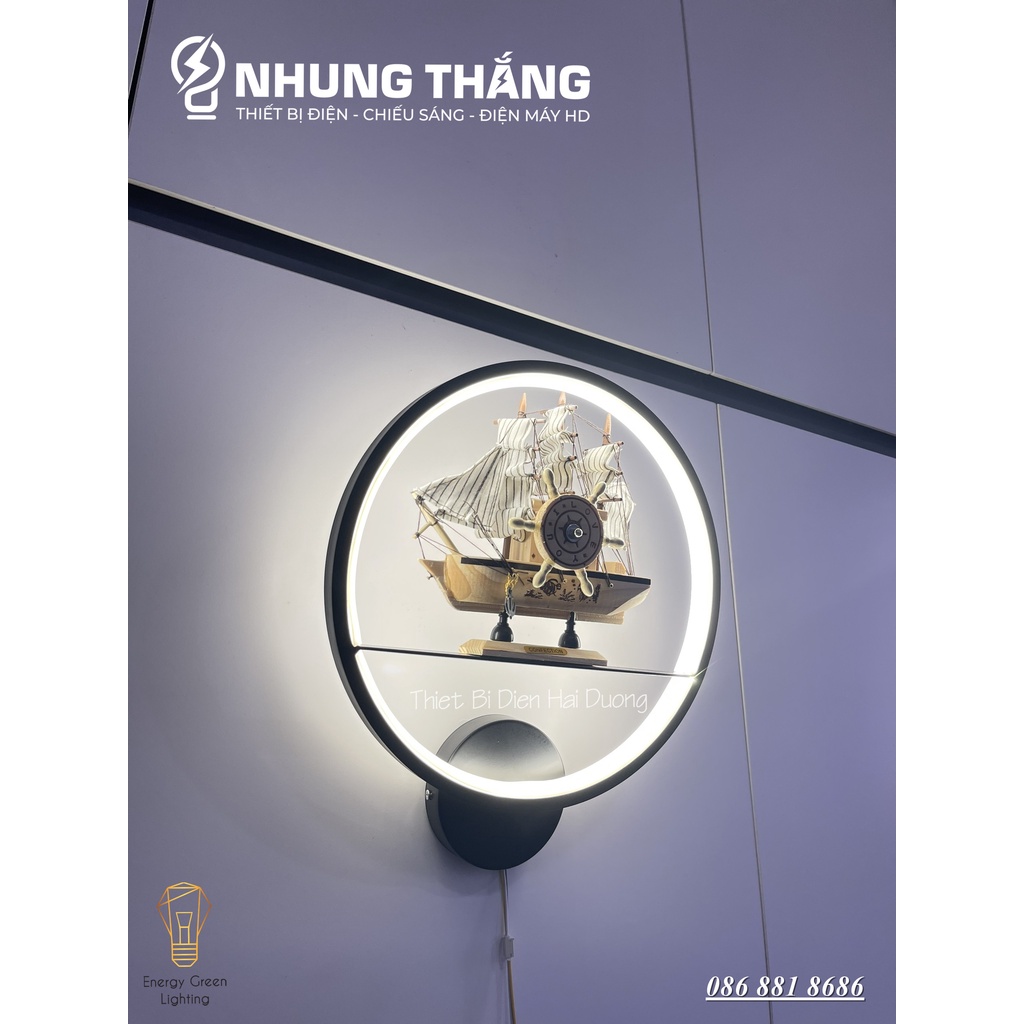 Nhiều Mẫu - Đèn Led Treo Tường Hiện Đại Con Thuyền GT178 ,Cây Đàn GT180 - 3 Chế Độ Ánh Sáng - Bảo Hành 12 Tháng
