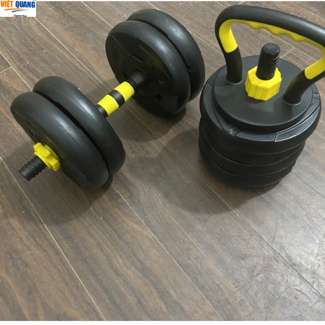 Bộ Tạ Tay 40kg Kết Hợp Tạ Đẩy tháo lắp Đa Năng Hot 2023