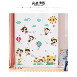 Decal Dán Tường Hình Con Ong