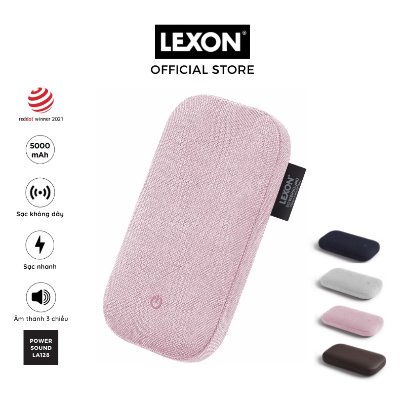 Sạc dự phòng LEXON POWERSOUND kiêm loa bluetooth 360° không dây