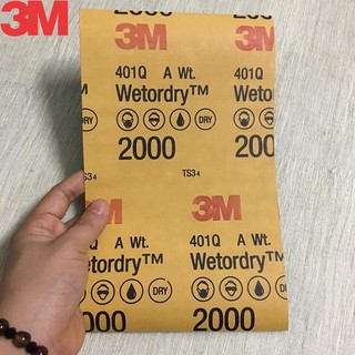 Giấy nhám nước 3M 02044 độ nhám P2000