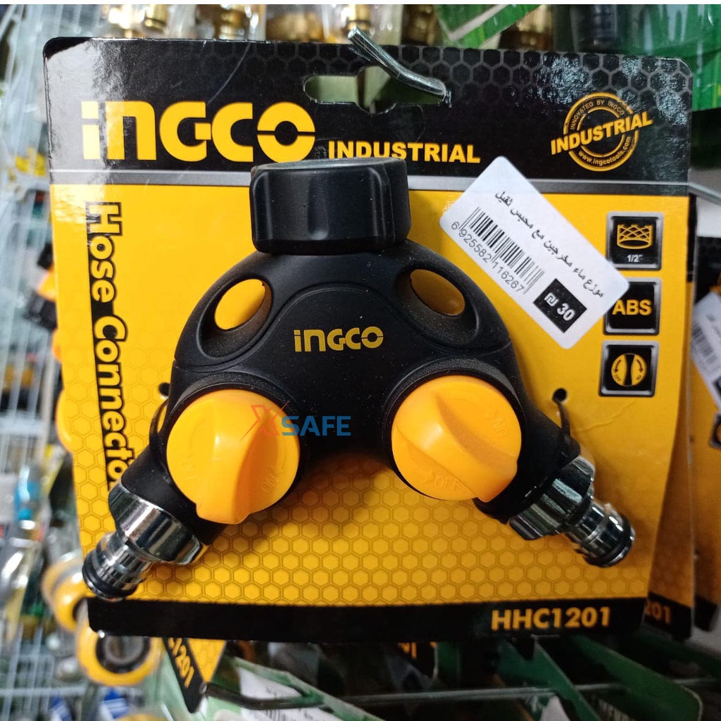 Đầu nối ống nước INGCO HHC1201 đầu nối 1/2 inch Đầu nối chất liệu cao cấp chắc chắn chịu nhiệt, chịu lực