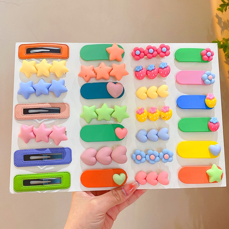 Kẹp Tóc Hoạt Hình Phong Cách Công Chúa Xinh Xắn Cho Bé Gái