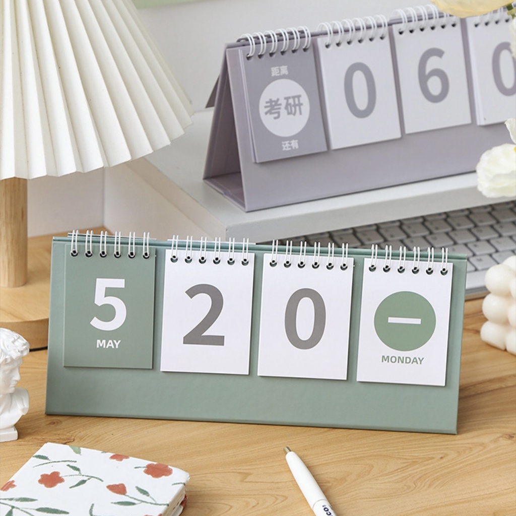 Lịch để bàn đếm ngược Countdown Calendar, tự điều chỉnh thời gian