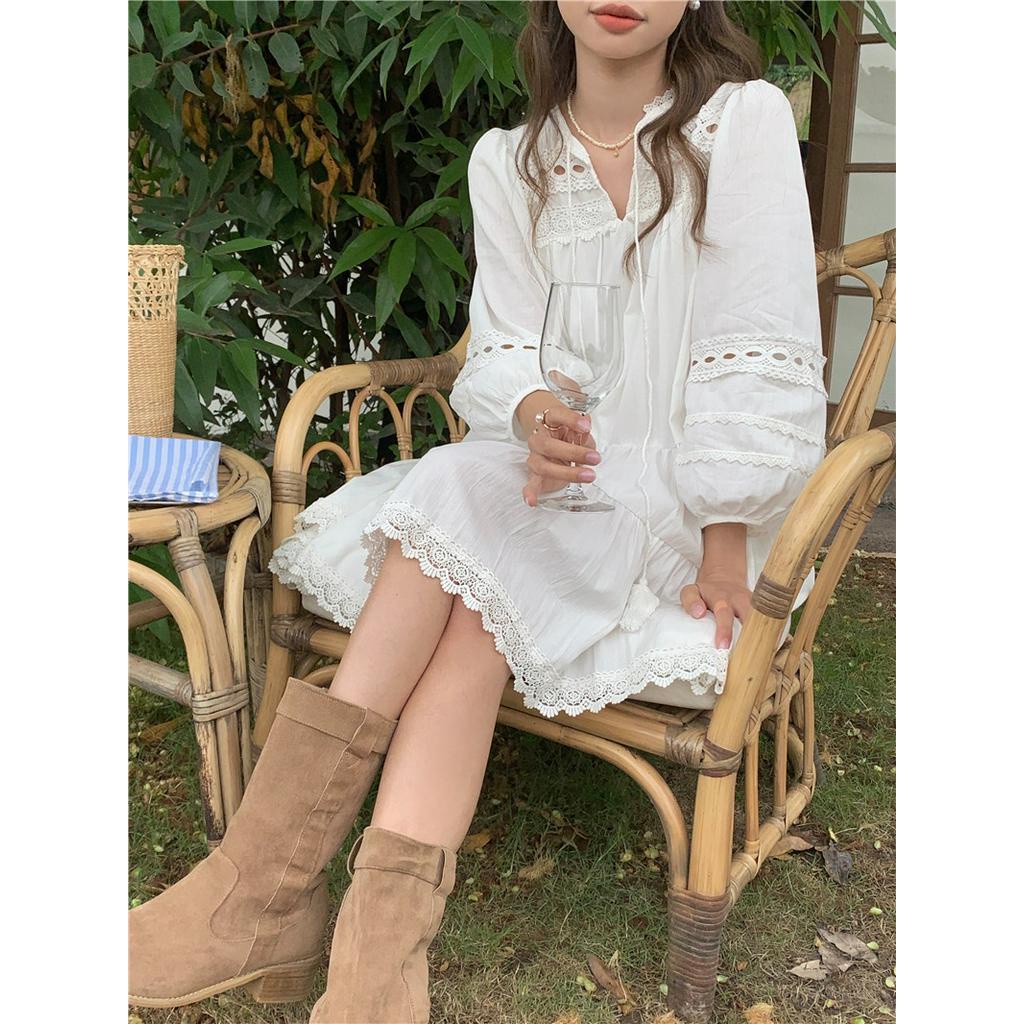 Đầm Đi Biển Dáng Rộng Cột Dây Thời Trang 63857