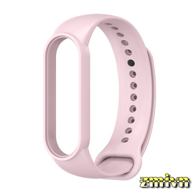 Dây silicon màu thay thế cho Xiaomi Miband 5 - Mijobs