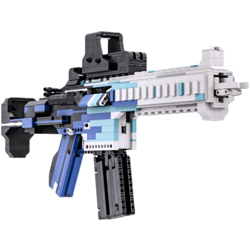 Đồ Chơi Lắp Ghép Lego Mô Hình Súng Rifle M416C-Black ICE Với 1500 Mảnh Ghép Bản Thiết Kế Tiêu Chuẩn Của Kevin 183