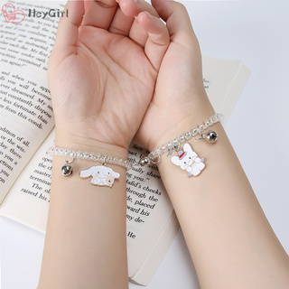 1 Cặp Vòng Tay Nam Châm Họa Tiết Hoạt Hình Cho Cặp Đôi